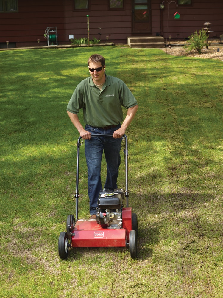 Toro shop power rake