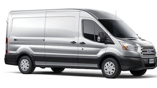 Ford's new full-size Transit van is expected to be available in late 2013.