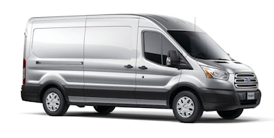 Ford's new full-size Transit van is expected to be available in late 2013.