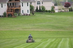 Some contractors have found that bumping up from 52- to 72-inch mowers in certain applications can help reduce man-hours by 70%.