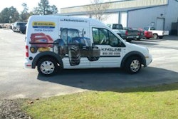 When they decided they wanted to offer the mobile parts service, the company purchased a vehicle for delivery. The parts delivery van also serves as a moving billboard for the business, outfitted with businesses advertisements.
