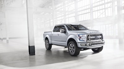 The Ford Atlas Concept pickup truck
