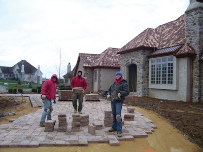 A happy crew at River Valley Landscapes in Wrightsville, PA.