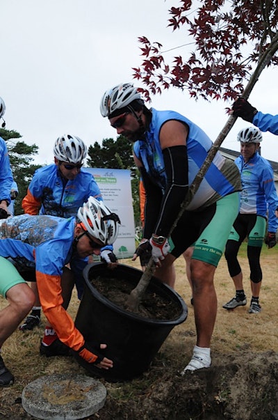 Photo from the 2012 Stihl Tour des Trees