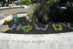 Sunset Landscape Services has long participated in the State Fair of Texas. They won 'most unique bed design' in 2012, greeting fairgoers with a warm Texas 'howdy.'