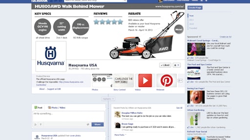Husqvarna Facebook 10910165