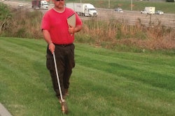 Curtis Thompson says the best tool investment he's ever made is his measuring wheel.