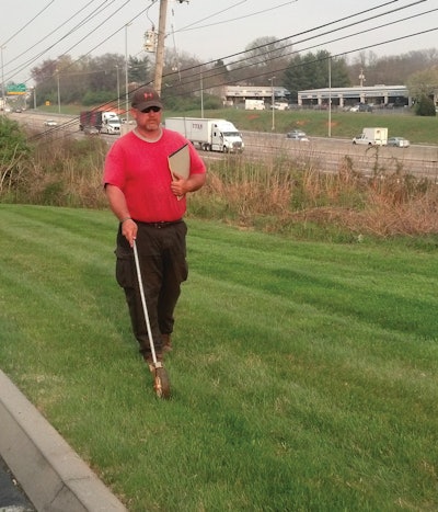 Curtis Thompson says the best tool investment he's ever made is his measuring wheel.