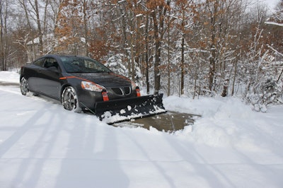 Nordic Auto Plows Sedan Snow 10946609