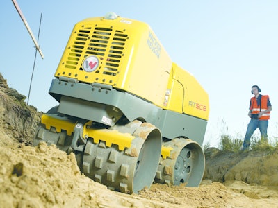 Wacker Neuson now offers an infrared remote-control system.
