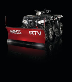 5-Foot Poly Straight-Blade ATV Plow From: BOSS Snowplow