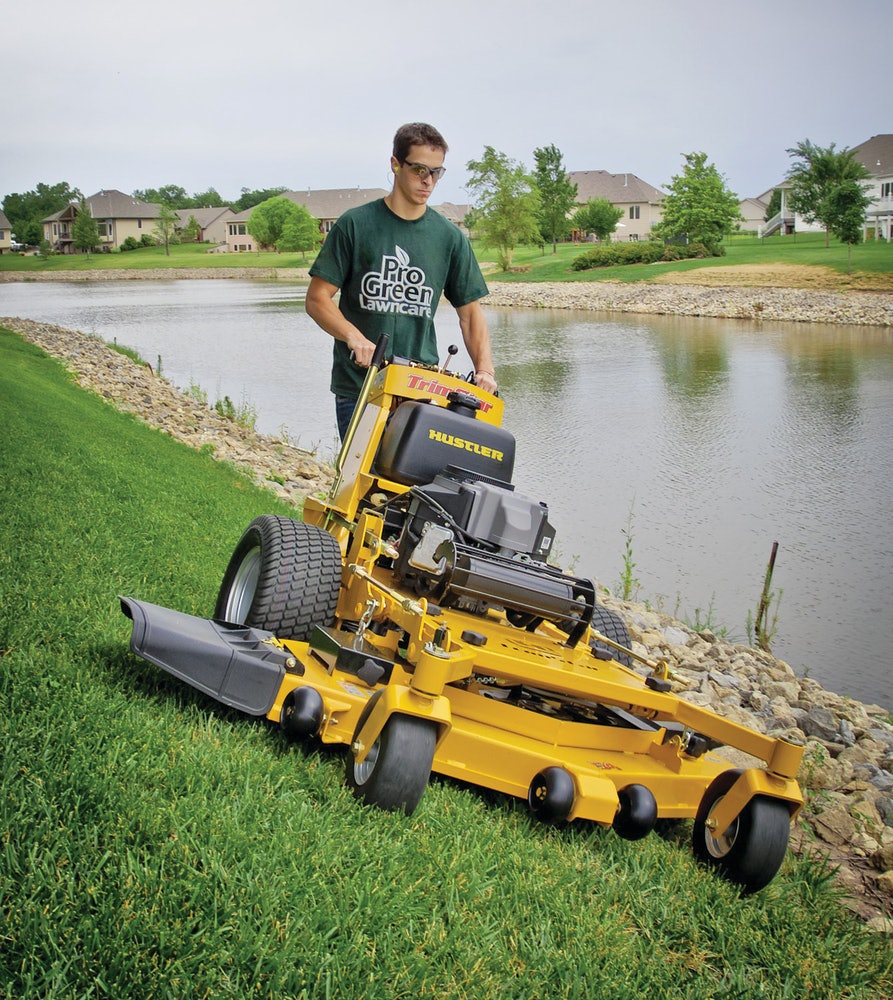 Hustler walk behind hotsell