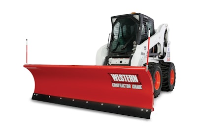 Western Pro Plus Plow for Skid Steers