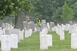PLANET, the national landscape industry association's, 2013 volunteer Renewal & Remembrance event at Arlington National Cemetery.