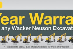 Wacker Neuson 5 Year Warranty
