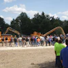 Dealers received hands-on experience with equipment and a preview of new machines and technologies at the dealer meeting.