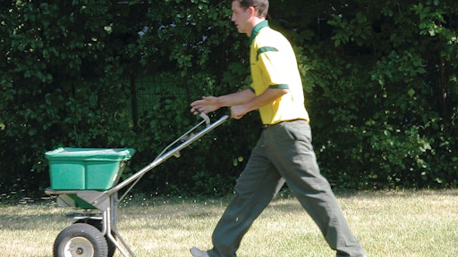 Applying fertilizer in fall will result in a healthier spring lawn.