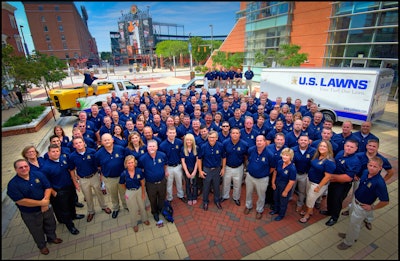 U.S. Lawns franchisees will roll out the new branding in their local markets throughout the upcoming months.