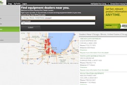 Dealer Locator Screen Grab