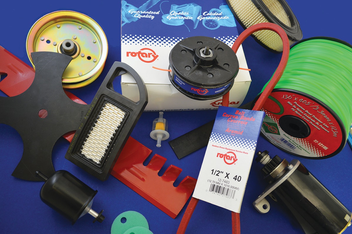 Complete Line of Mower Parts From Rotary Corporation Green Industry Pros