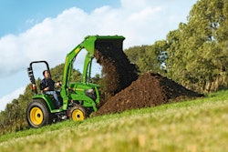If a contractor is looking is looking for more versatility, a small tractor may be the correct choice.