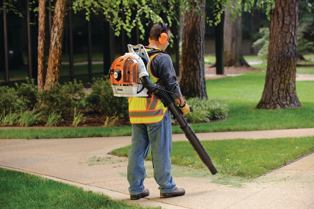 Stihl Fuel Efficient Backpack Blower Green Industry Pros