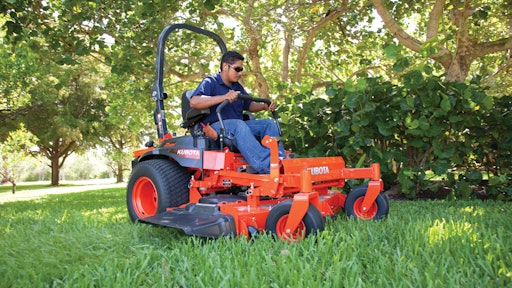 Kubota Z700 Series Commercial Zero Turn Riding Mower From Kubota Tractor Corp. Green Industry Pros