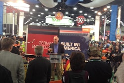 Nick Jiannas, Stihl vice president of sales and marketing, thanked independent dealers for their support and hard work.