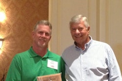 Duke Award (left to right): Don Martin, presenter Jerry Cox