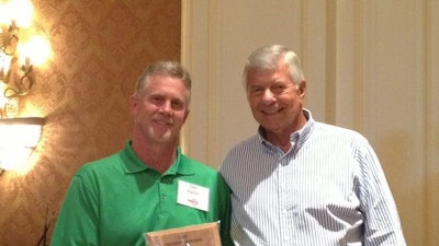 Duke Award (left to right): Don Martin, presenter Jerry Cox