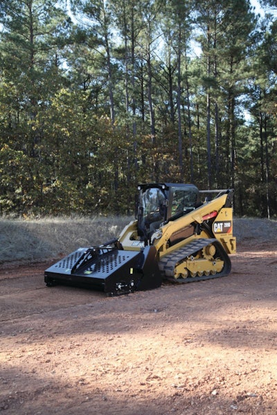 The larger-frame, 289D compact track loader from Caterpillar