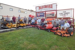 The team at Passmore Service Center (from left to right): Walt Giest, Dallas Fronheiser, Robbie Rothenberger, Matt Weller, James Reifsnyder, Duane Riegner, Brian Hansley, Dale Fronheiser, Ron Riegner, Paul Lorish, Al Weinsteiger, Bill Muthersbaugh, Ed Dierolf, Brian Clemmer and Edward Holz