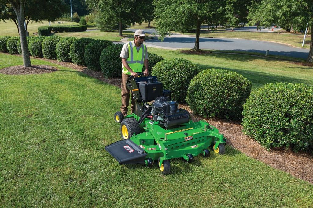 Walk behind discount mower john deere