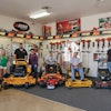 The team at ABC Lawn Equipment (from left to right): Lisa Cooley, accounting; Ray Harney, owner and general manager; Rita Harney, owner; Butch Stephenson, head 4-cycle mechanic; Leroy Hauser, head 2-cycle mechanic; Craig Simpson, service manager