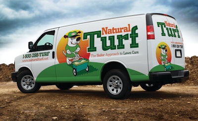 Branding Natural Turf Vehiclew 11299315