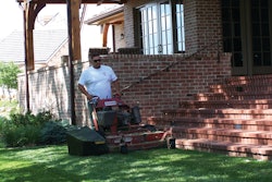 Often used in more delicate areas, many contractors like intermediate walk mowers with good grass-catching ability.