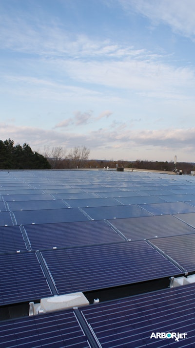 Arborjet Solar Panel Installation 2014 1