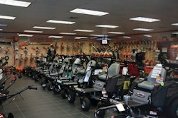 Central Power Equipment in Oklahoma City has been selling Dixie Chopper mowers for 25 years.