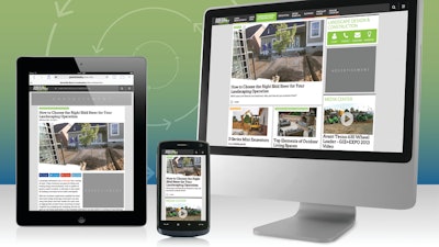 Greenindustrypros.com now features responsive design.