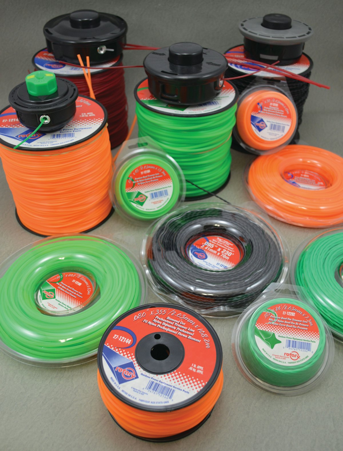 Rotary's CommercialStrength Trimmer Line and Parts From Rotary