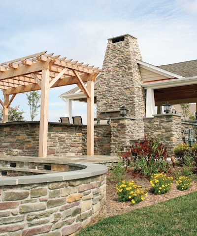 Heritage Stone Fireplace And O 11364065