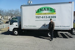Two box trucks are Mike Lenard's pride and joy.