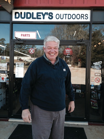Dudley Gunter opened Dudley’s Outdoors in 2002