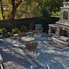 The rise of the outdoor chef has led to a surge in demand for outdoor kitchens. Photo courtesy of Landscape America in Wrentham, MA.
