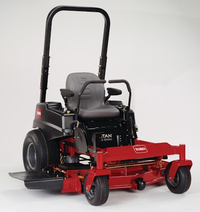Toro's Titan zero-turn mower lineup for demanding homeowners includes five models for 2014.