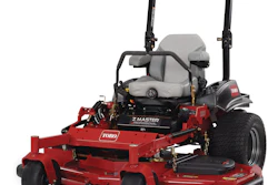 Two Toro Z Master Professional 5000 Series Mowers with Rear-Discharge Decks