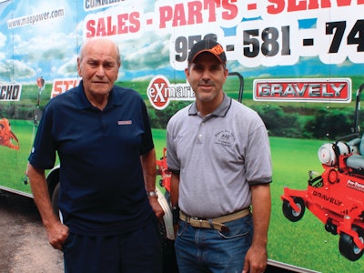 Ben (left) and Oscar Cavazos of MAE Power Equipment Mission, TX.
