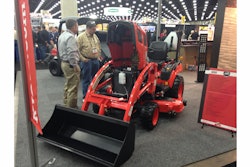 This was Kioti Tractor's first year exhibiting at GIE+EXPO. They reported a lot of interest in their products from dealer attendees.