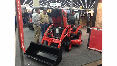 This was Kioti Tractor's first year exhibiting at GIE+EXPO. They reported a lot of interest in their products from dealer attendees.