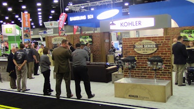 Kohler's GIE+EXPO 2014 booth
